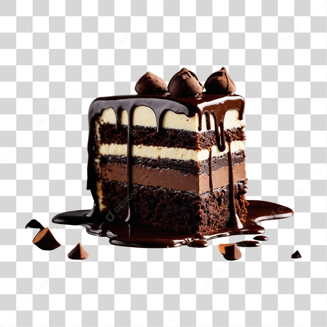 Bolos Doces Chocolate PNG Transparente