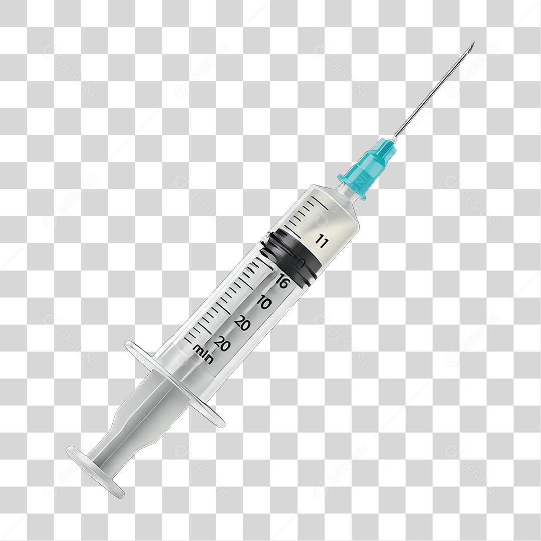 Seringa de Anestesia PNG Transparente