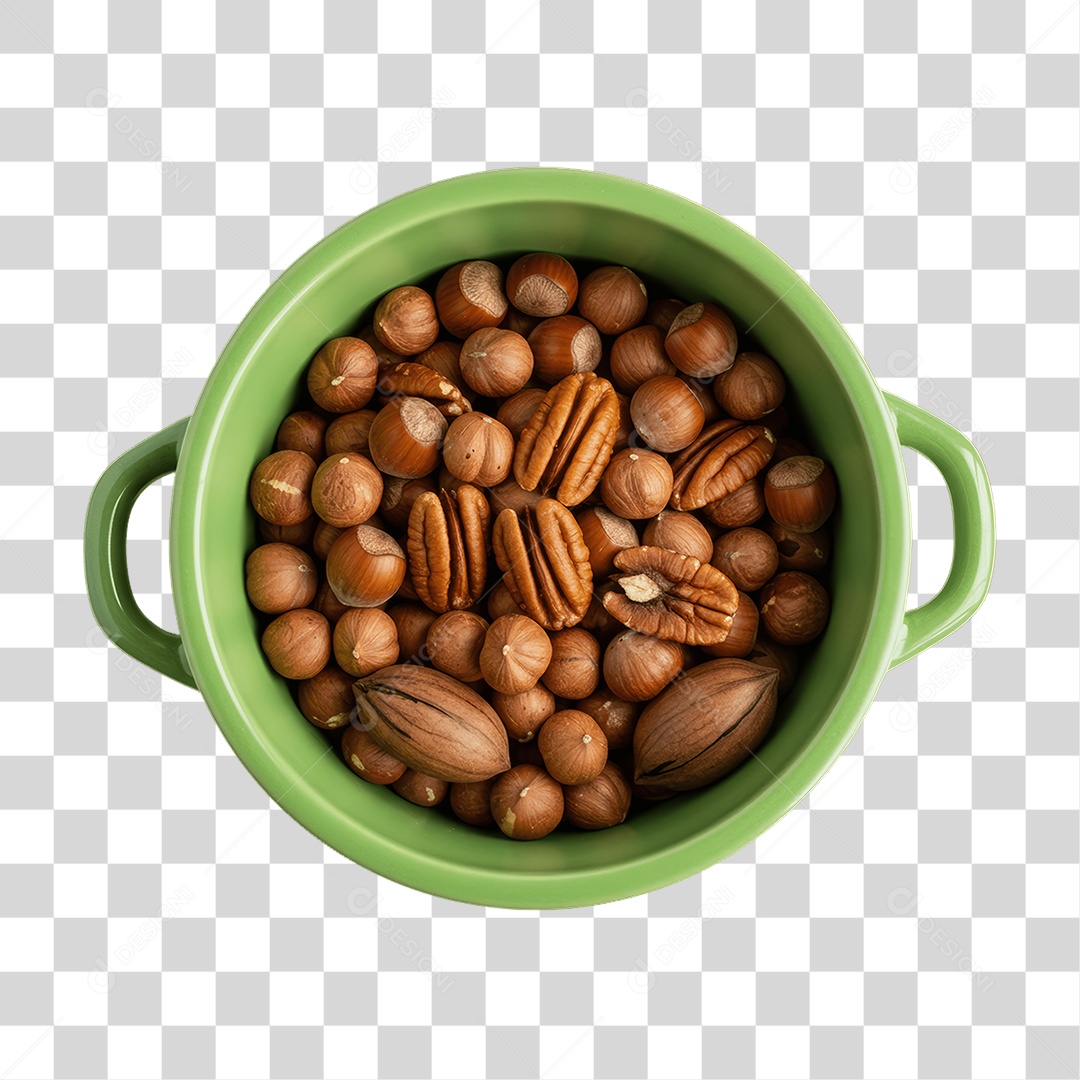 Castanhas Nozes PNG Transparente