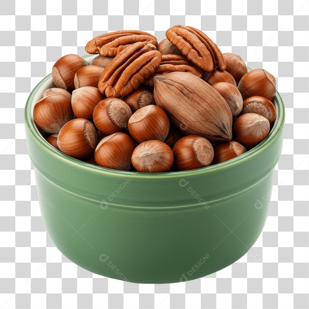 Castanhas Nozes PNG Transparente