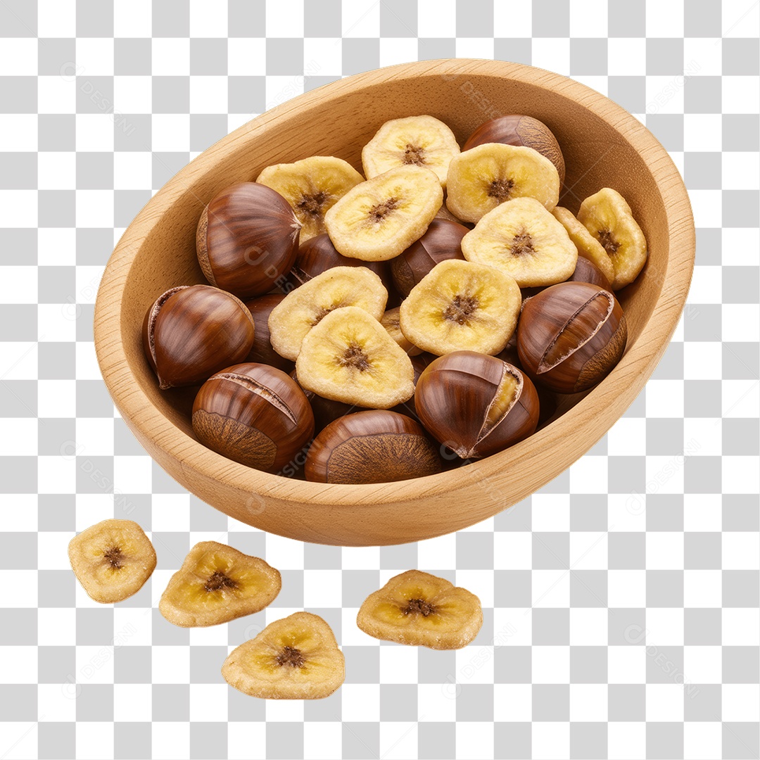 Castanhas Nozes PNG Transparente