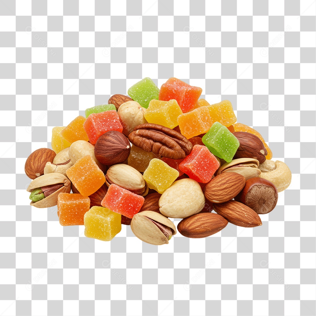 Castanhas Nozes Doces PNG Transparente