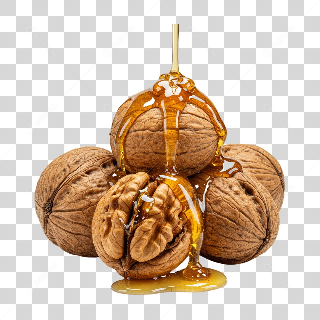 Castanhas Nozes PNG Transparente