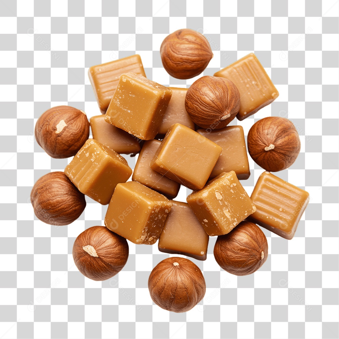 Castanhas Nozes Doces PNG Transparente