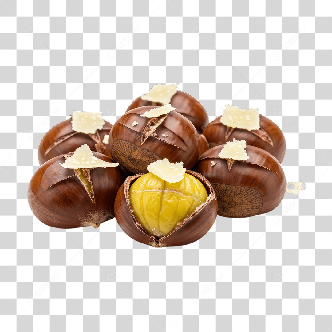 Castanhas Nozes PNG Transparente