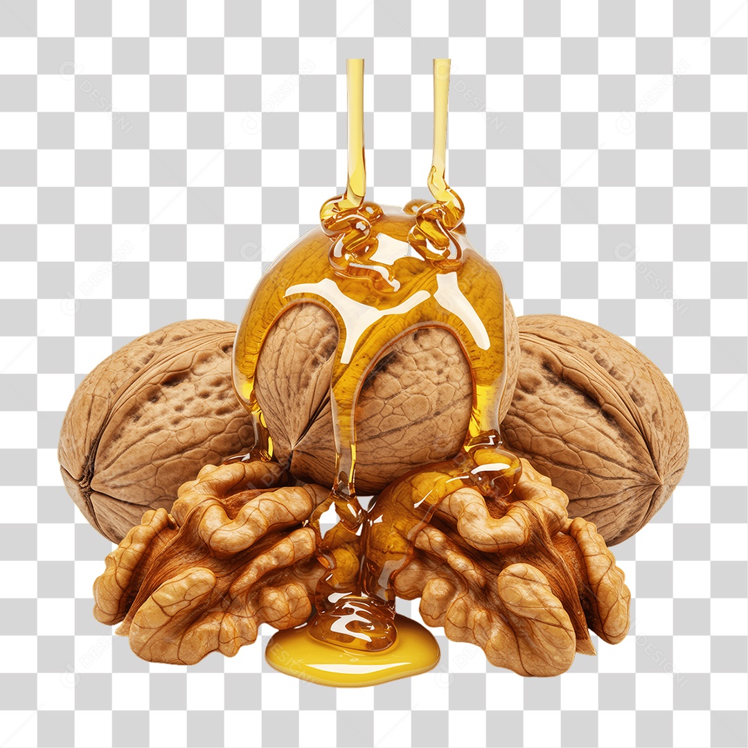 Castanhas Nozes PNG Transparente