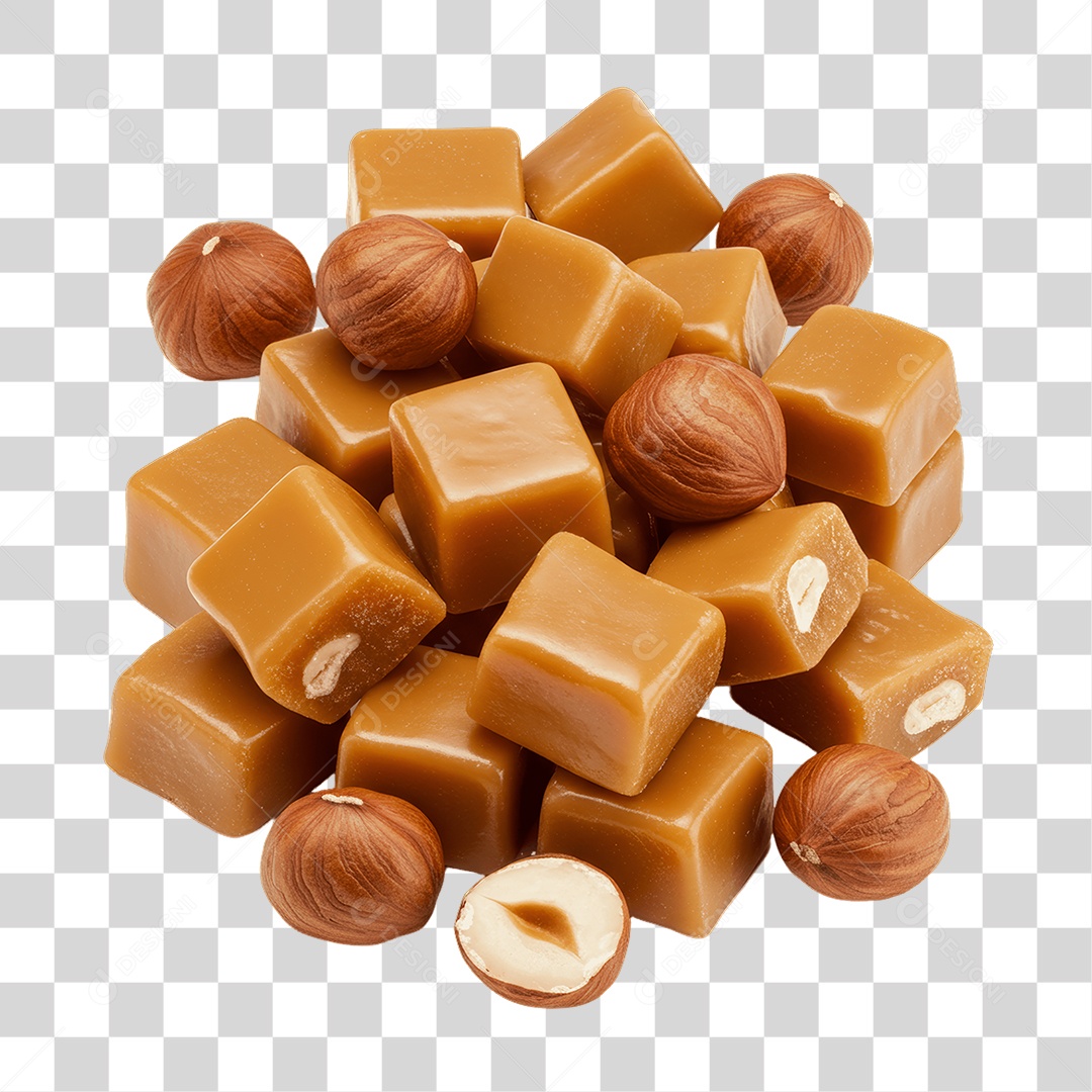 Castanhas Nozes Doces PNG Transparente