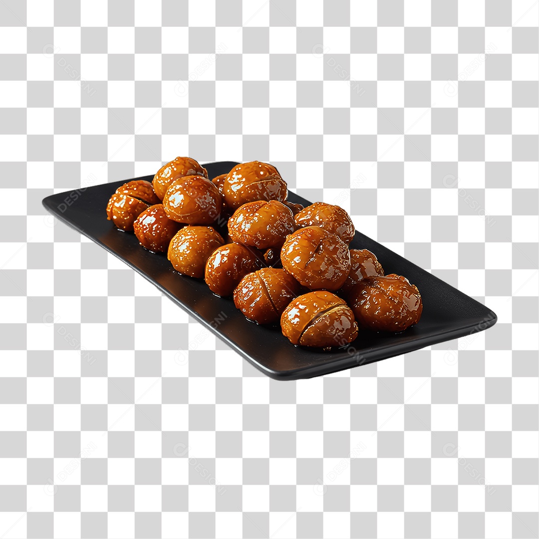 Castanhas Nozes PNG Transparente