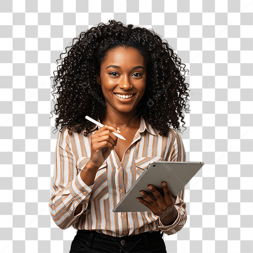 Mulher Secretária PNG Transparente