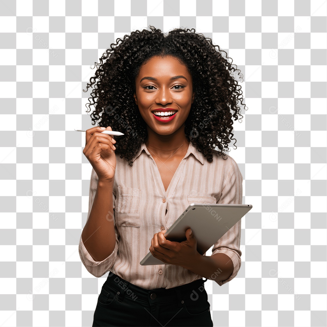 Mulher Secretária PNG Transparente