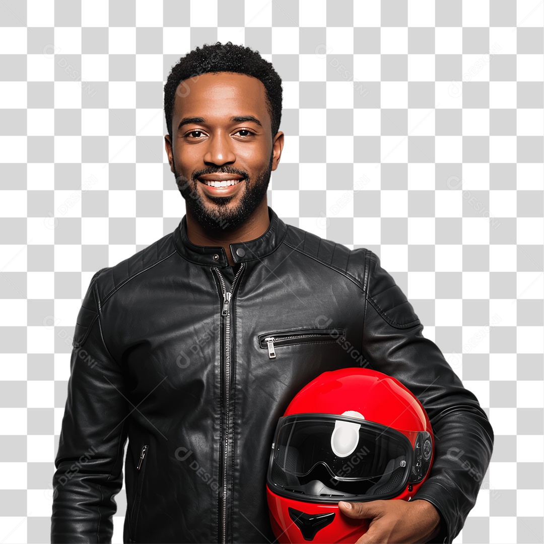 Homem Entregador PNG Transparente