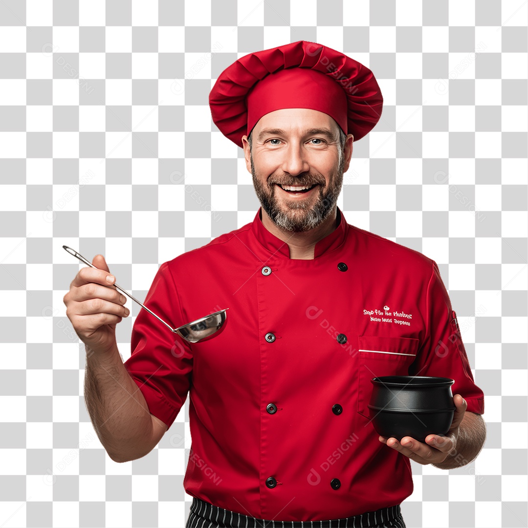 Confeiteiro PNG Transparente