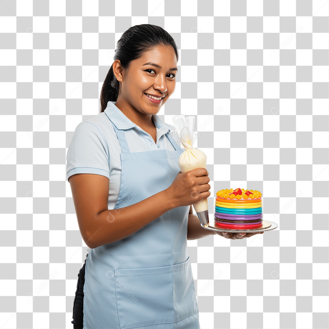 Confeiteira PNG Transparente