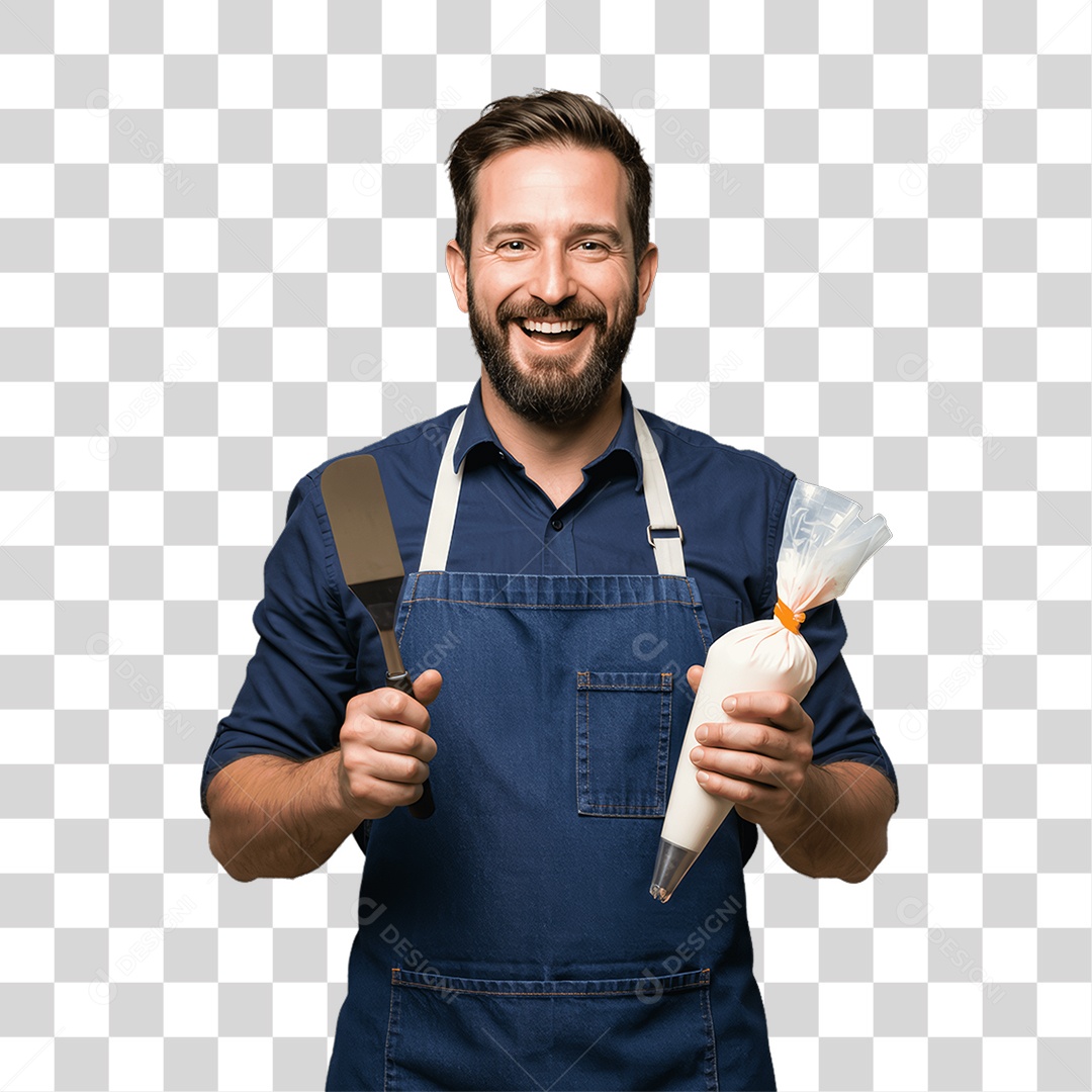 Confeiteiro PNG Transparente