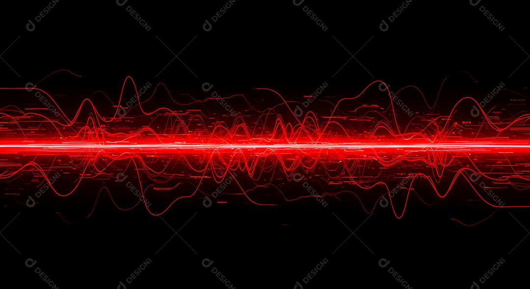 Linhas de luz de velocidade sobre fundo preto isolado