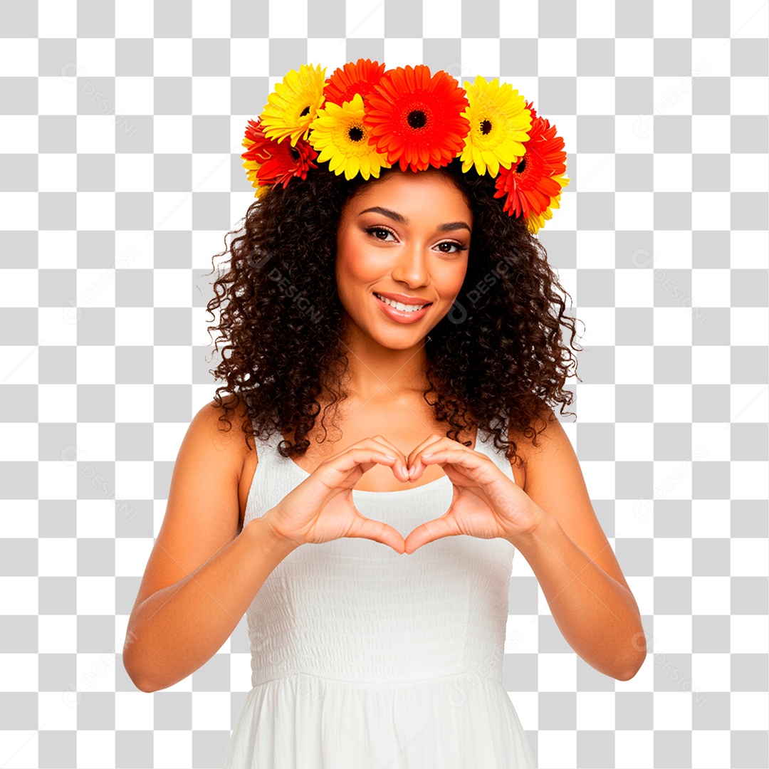 Mulher Sorrindo PNG Transparente