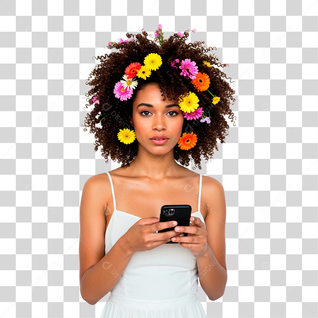 Mulher Sorrindo PNG Transparente