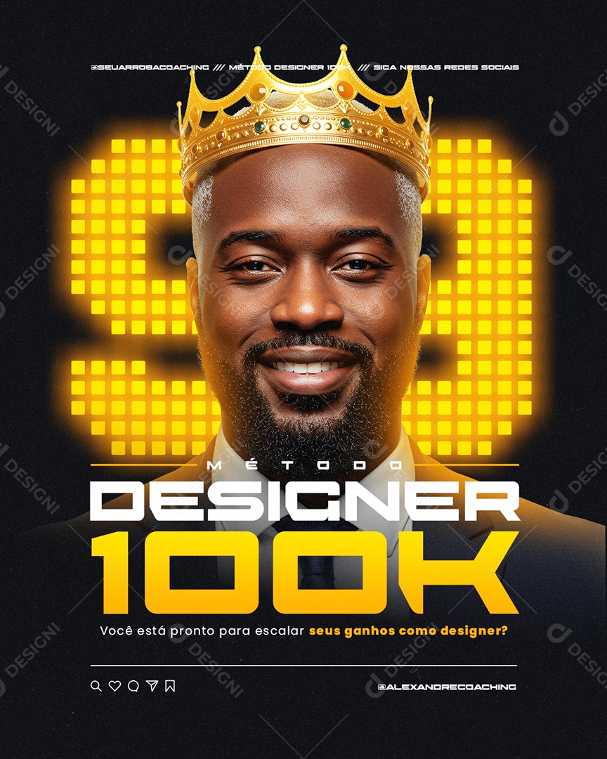 Curso Método Designer Social Media PSD Editável