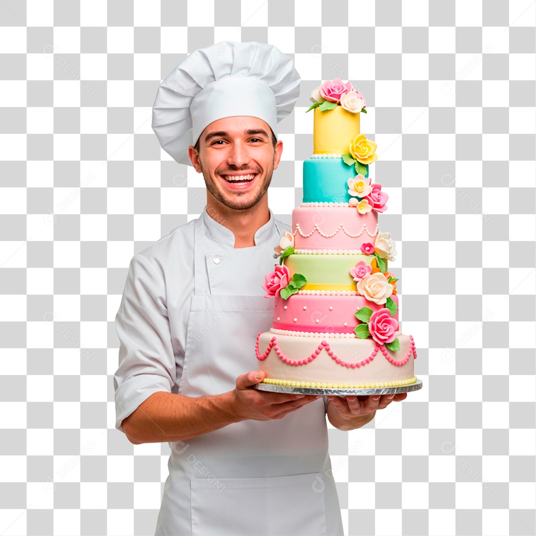 Confeiteiro PNG Transparente
