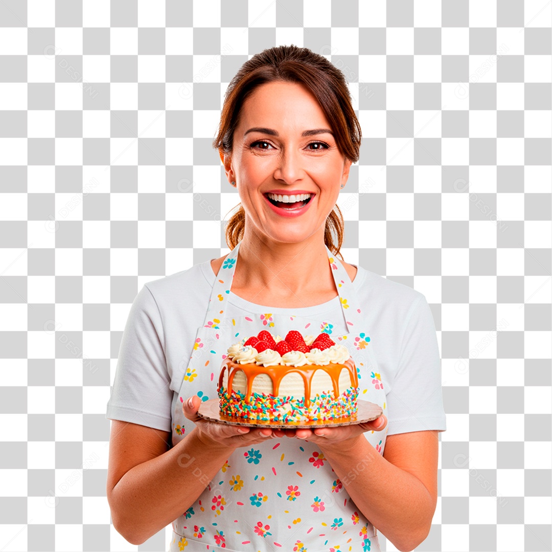 Confeiteira PNG Transparente