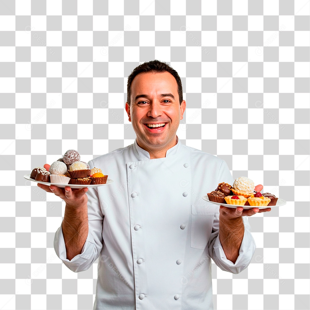 Confeiteiro PNG Transparente