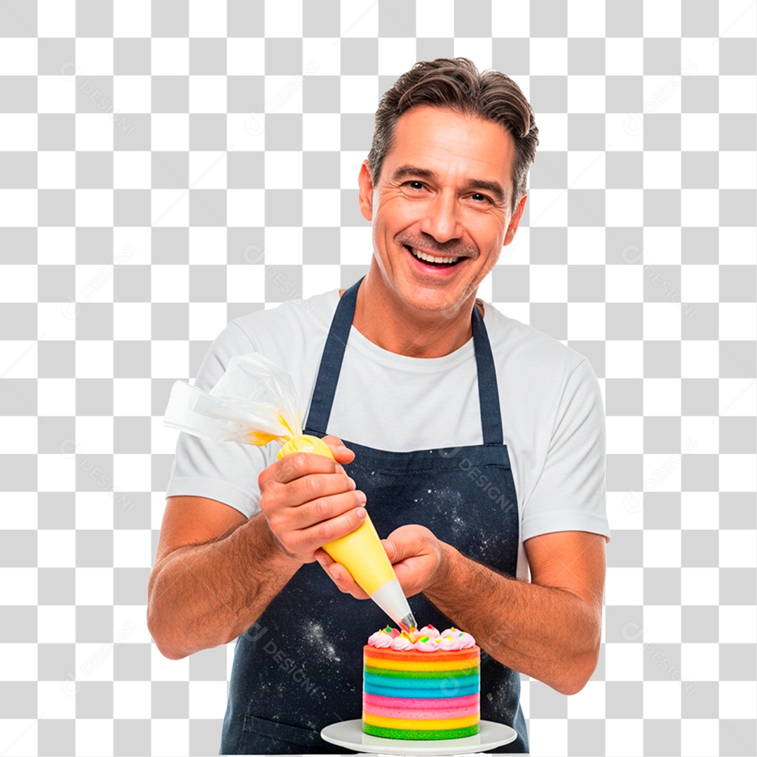 Confeiteiro PNG Transparente