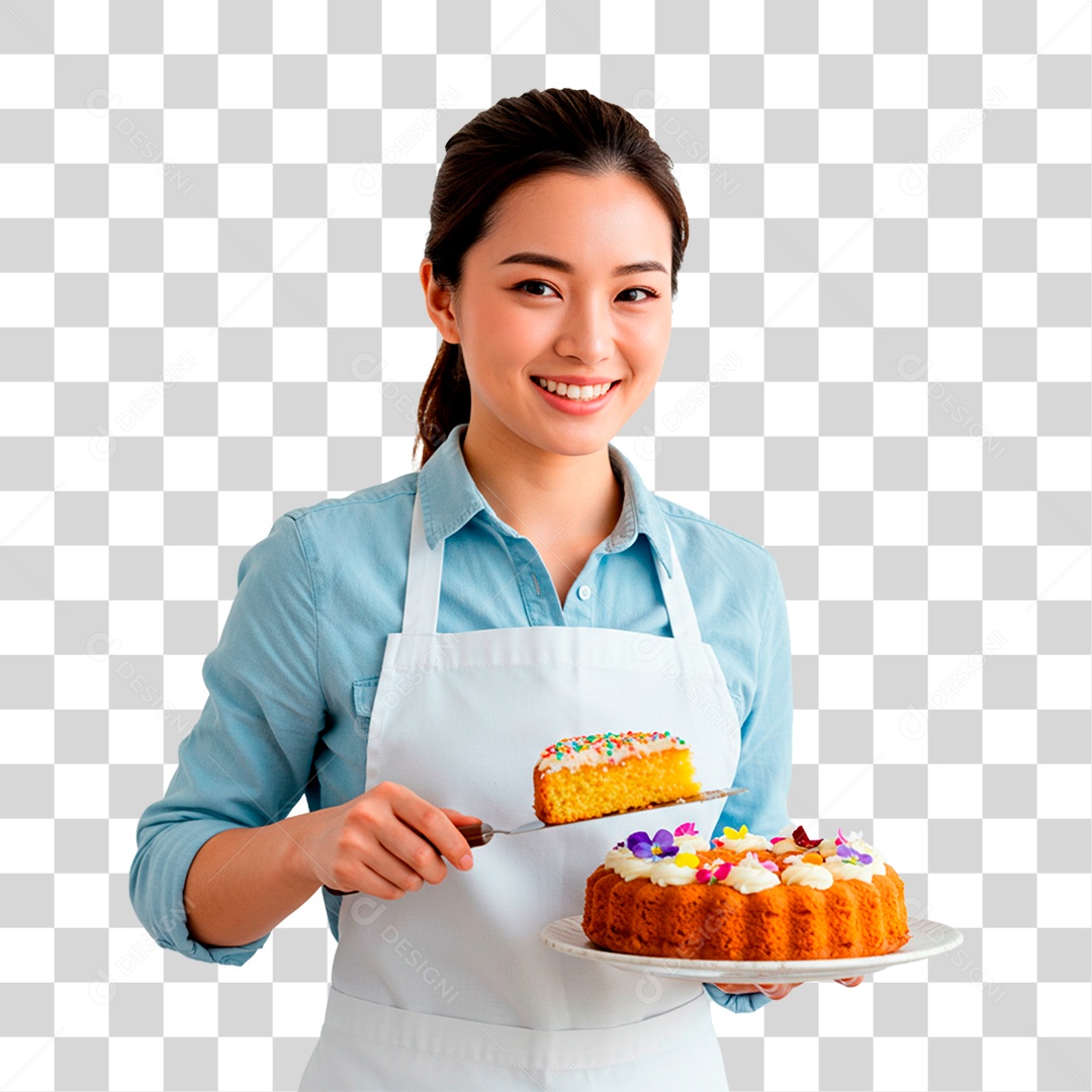 Confeiteira PNG Transparente