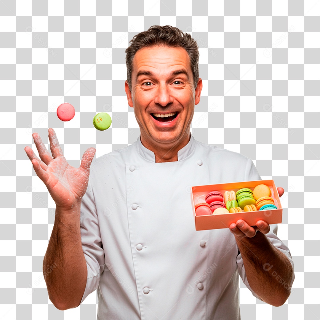 Confeiteiro PNG Transparente