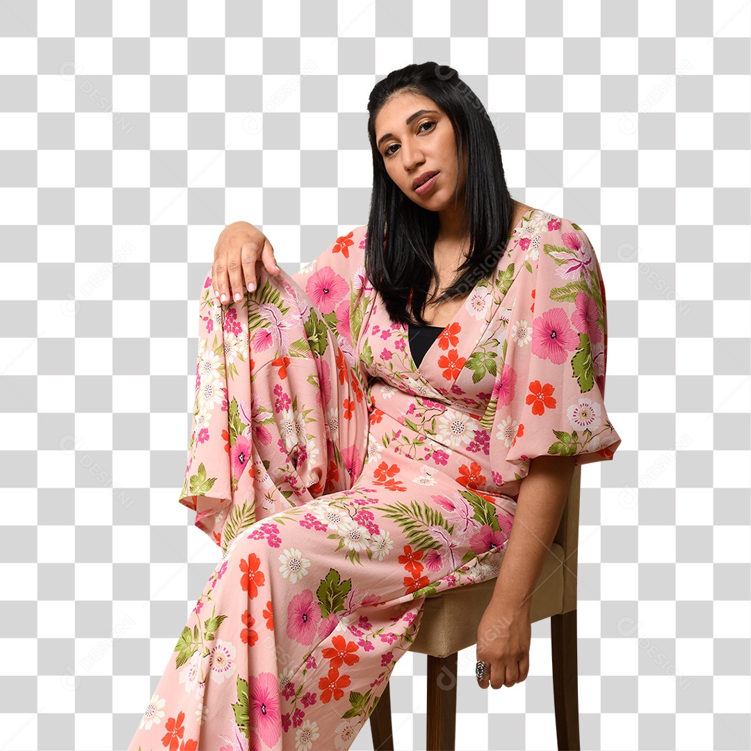 Mulher Tirando Fotografia PNG Transparente