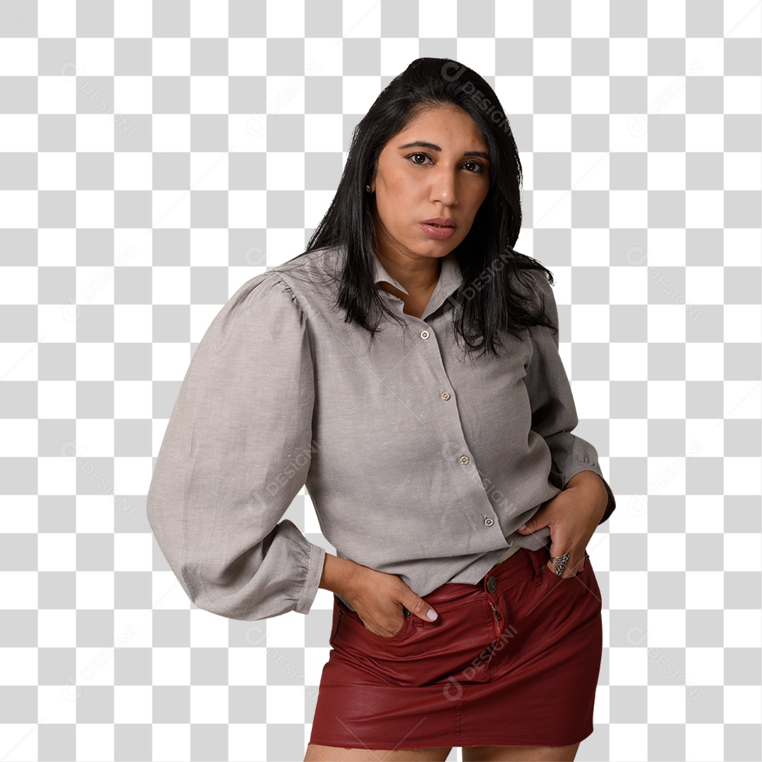 Mulher Tirando Fotografia PNG Transparente