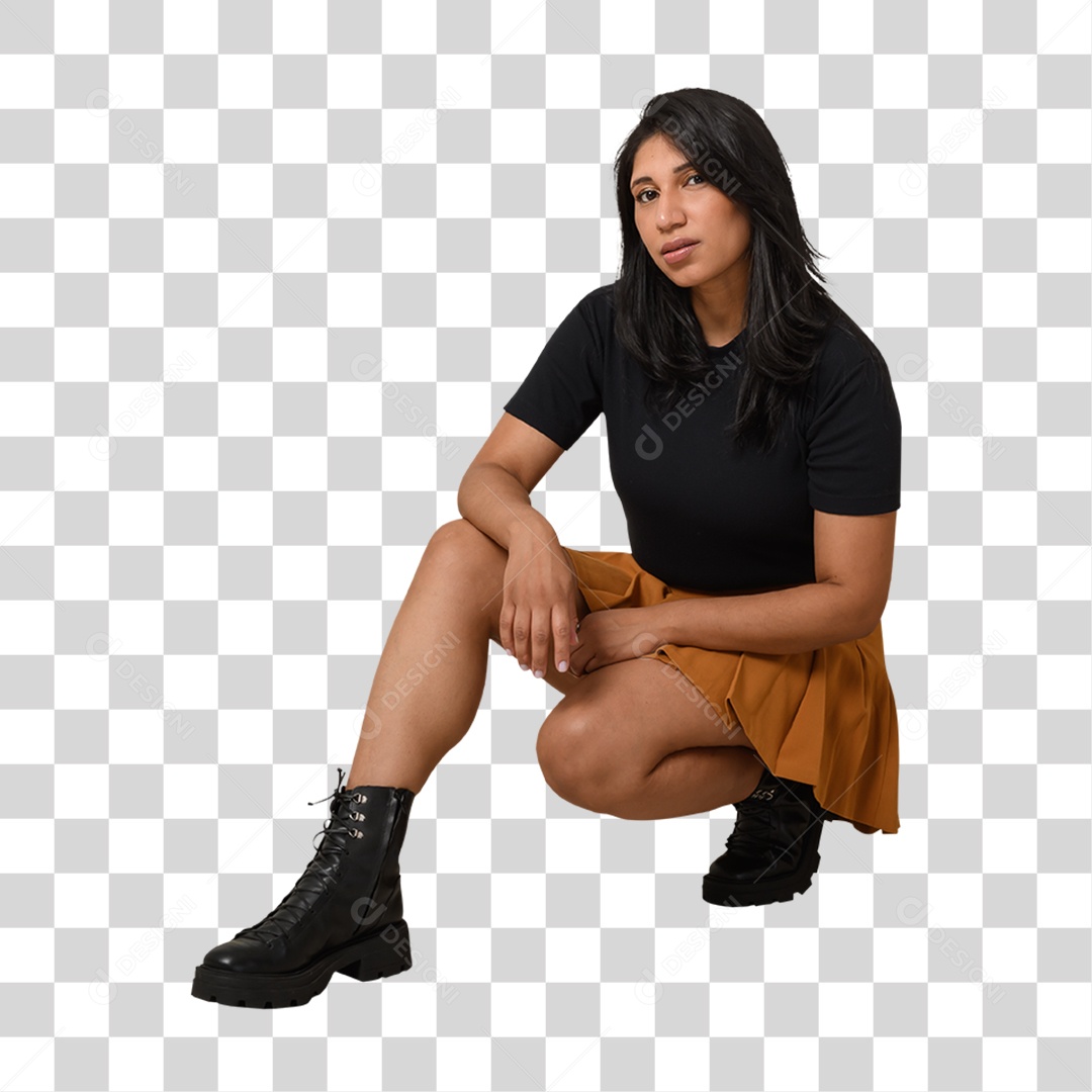 Mulher Tirando Fotografia PNG Transparente