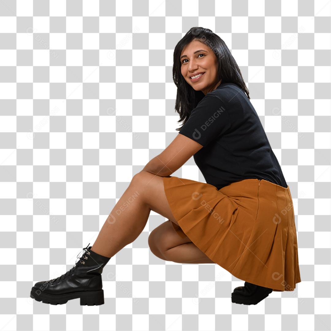 Mulher Tirando Fotografia PNG Transparente