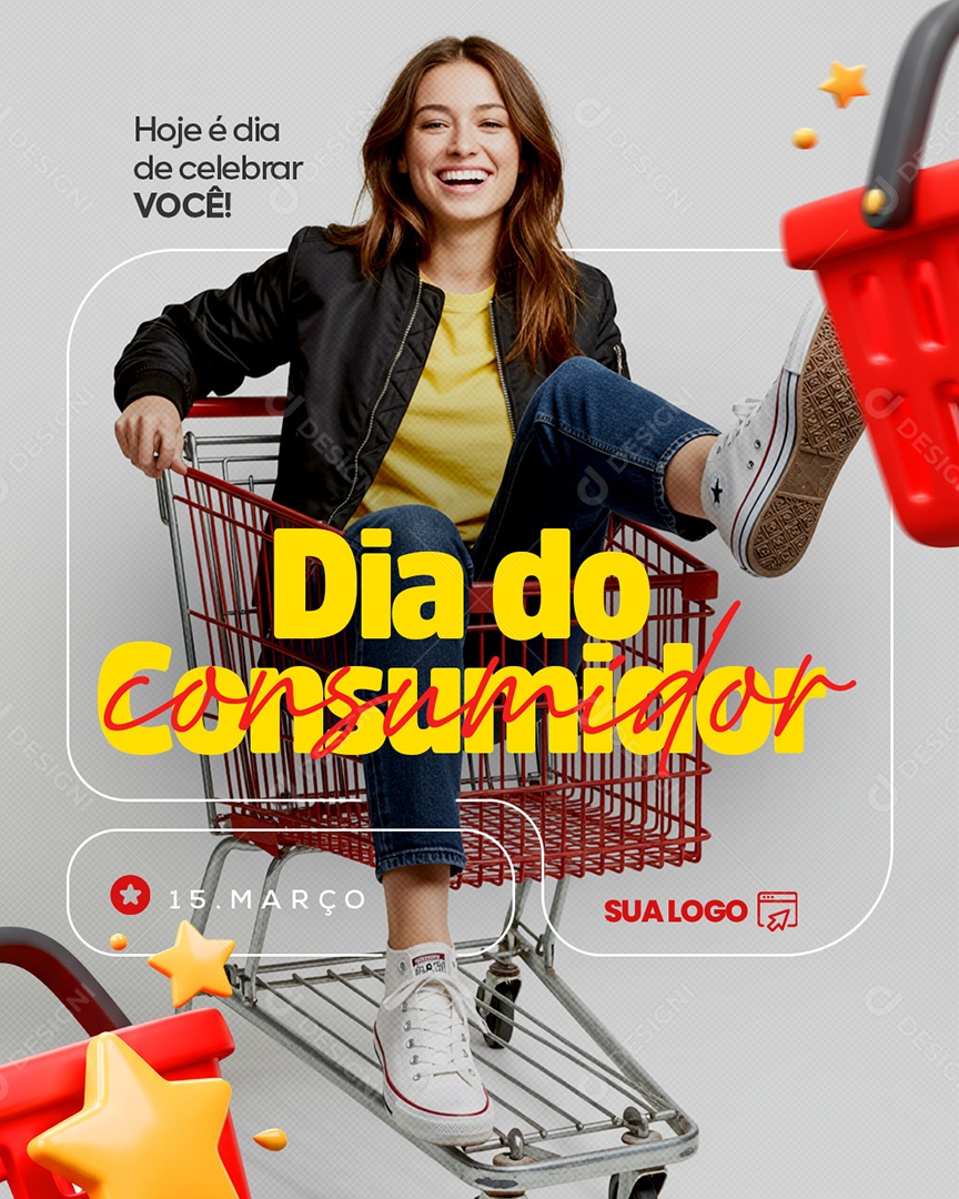 Dia Do Consumidor 15 De Março Social Media PSD Editável