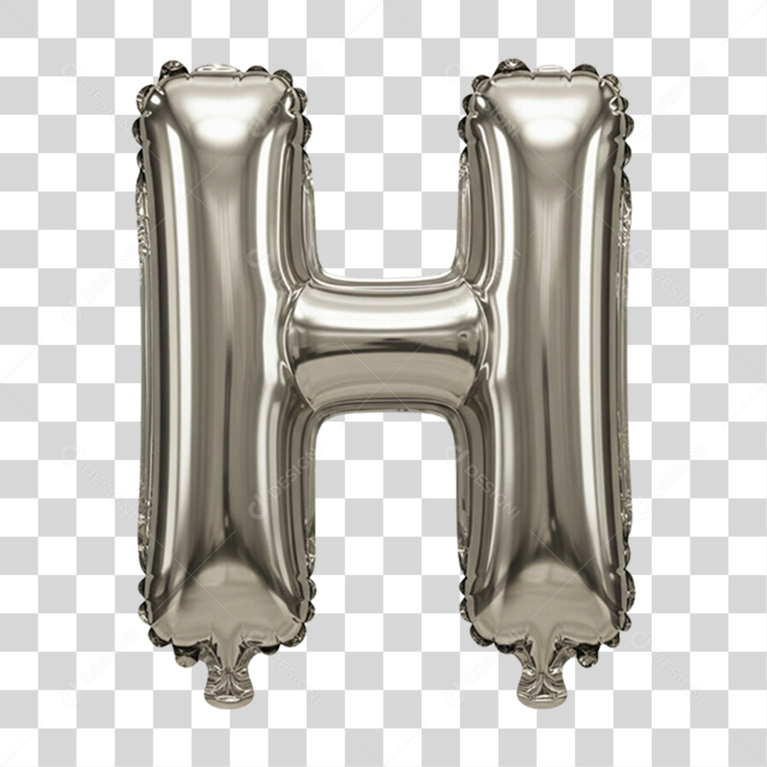 Alfabeto Letra Z em Balão de Ar PNG Transparente