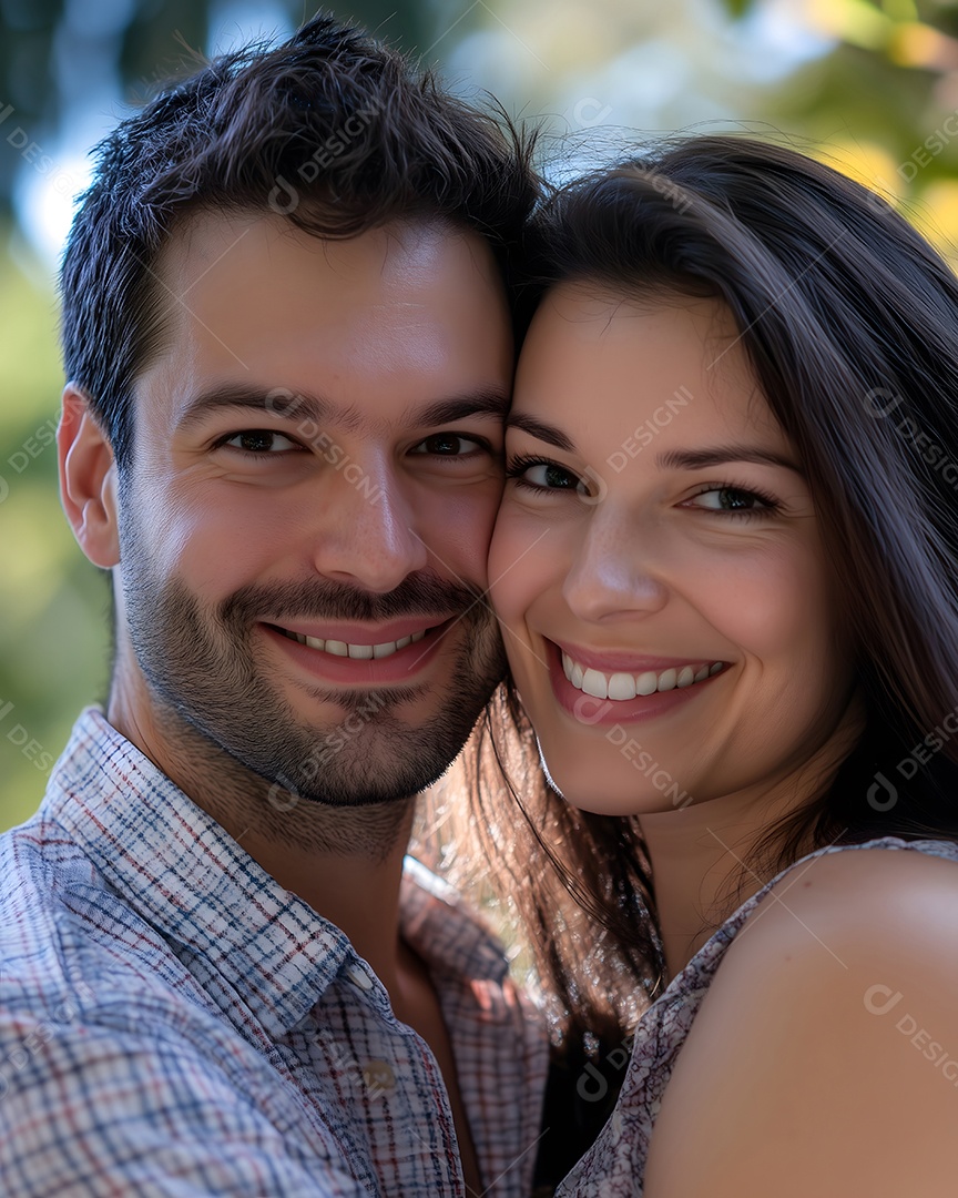 Casal lindos e apaixonados