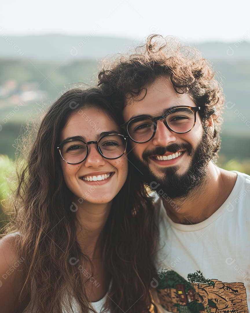 Lindo casal se amadando na rua