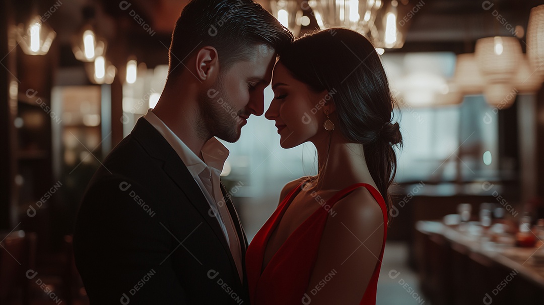 Liindos namorados em baile