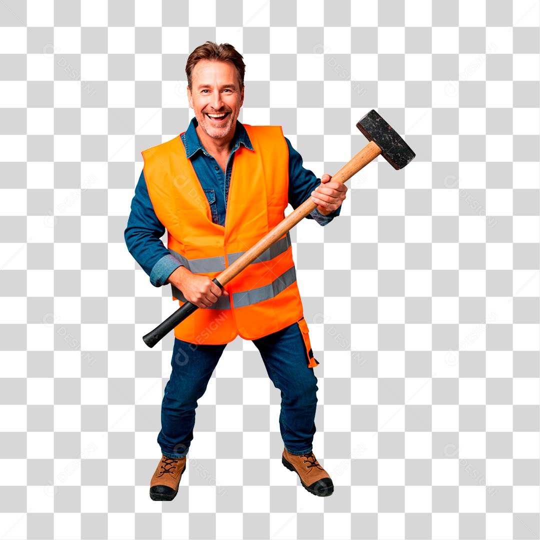 Pedreiro PNG Transparente