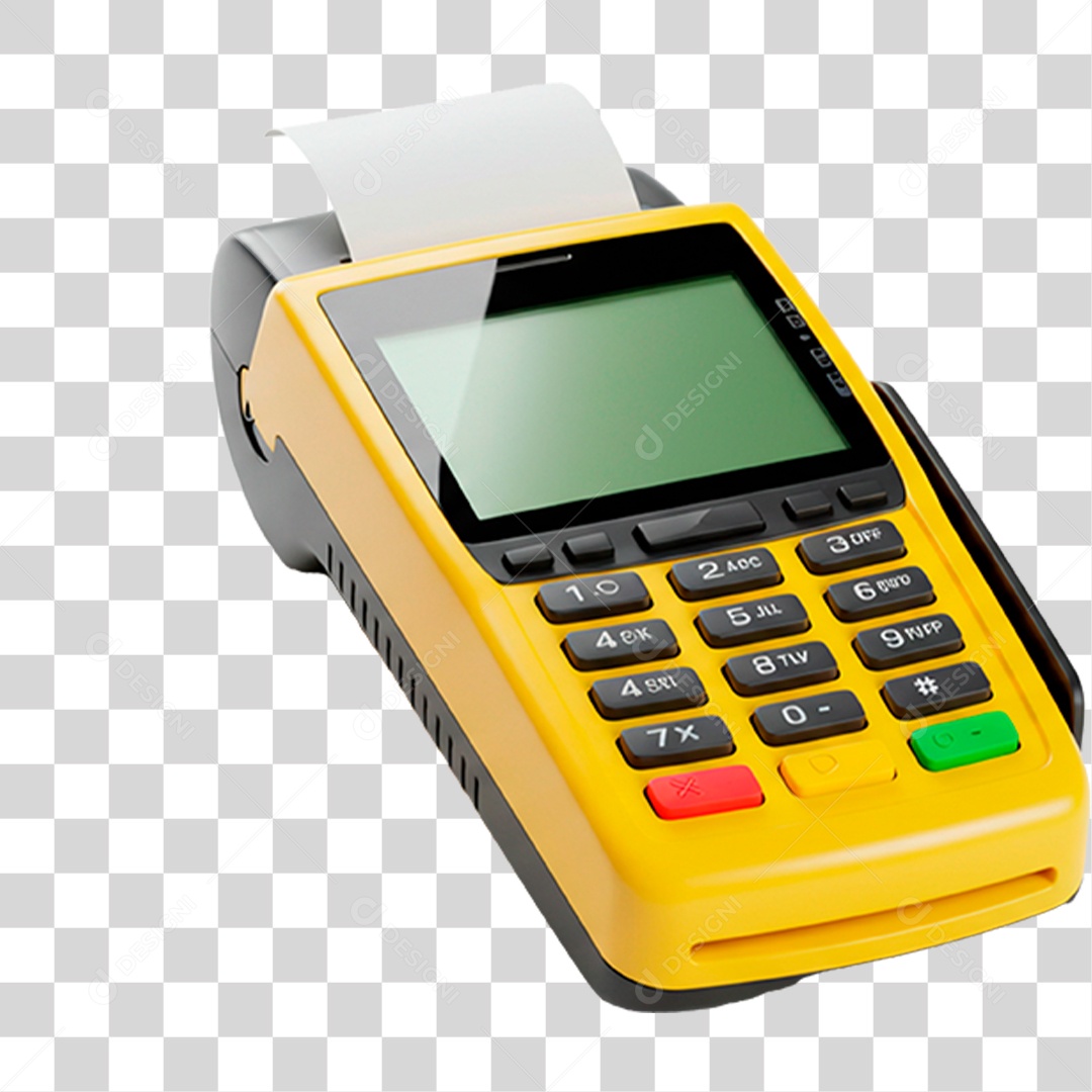 Maquininha de Cartão PNG Transparente