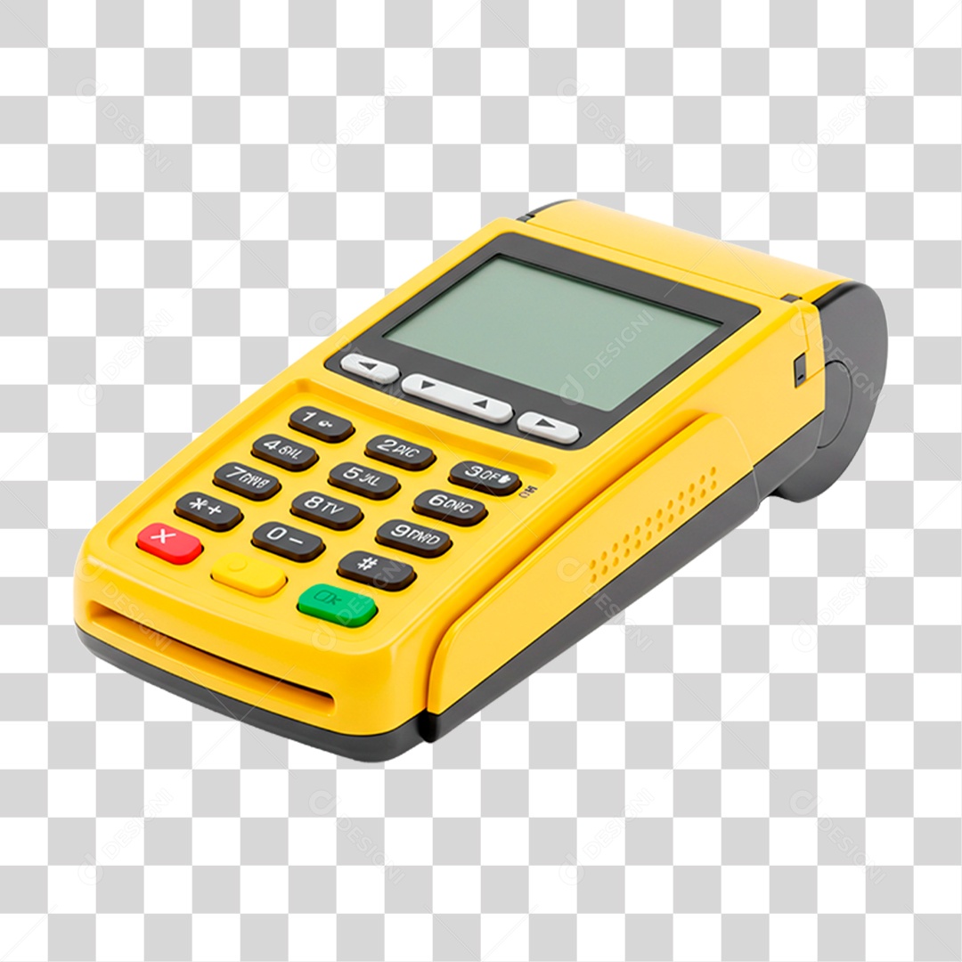 Maquininha de Cartão PNG Transparente