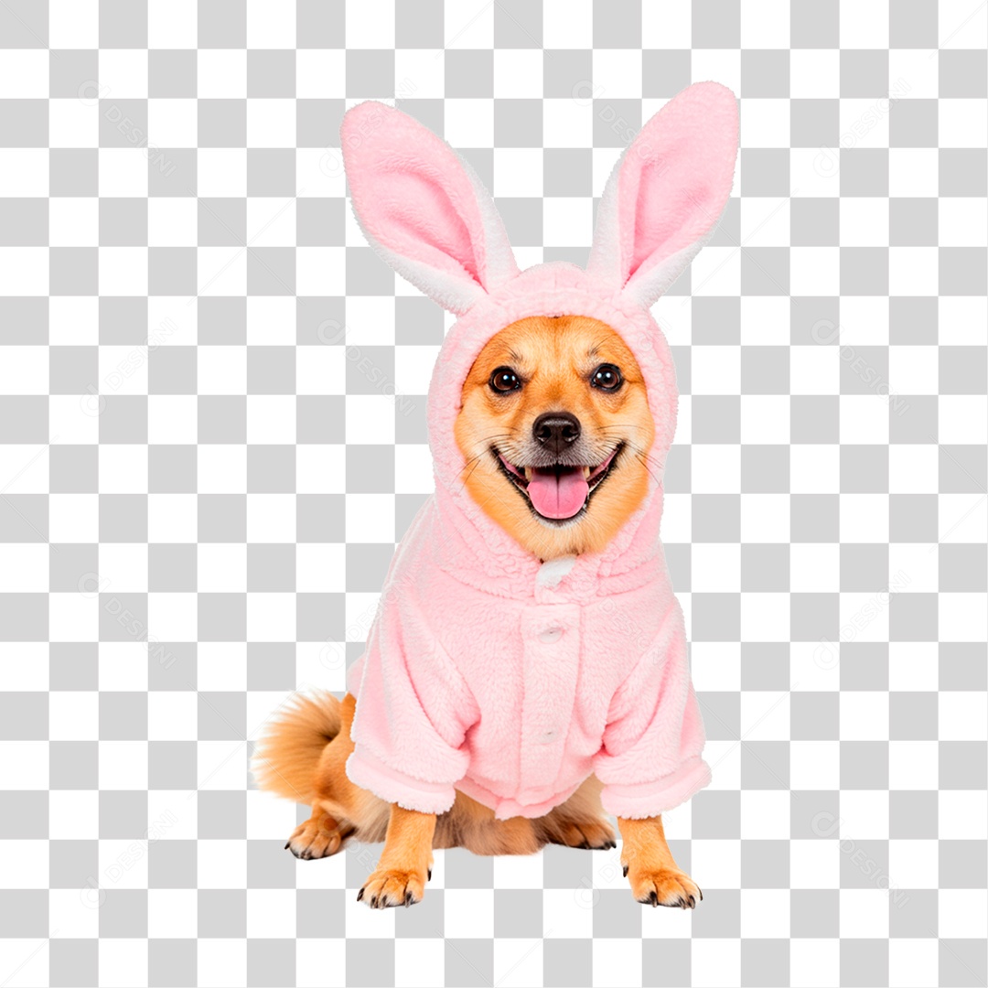 Cachorro Vestido PNG Transparente