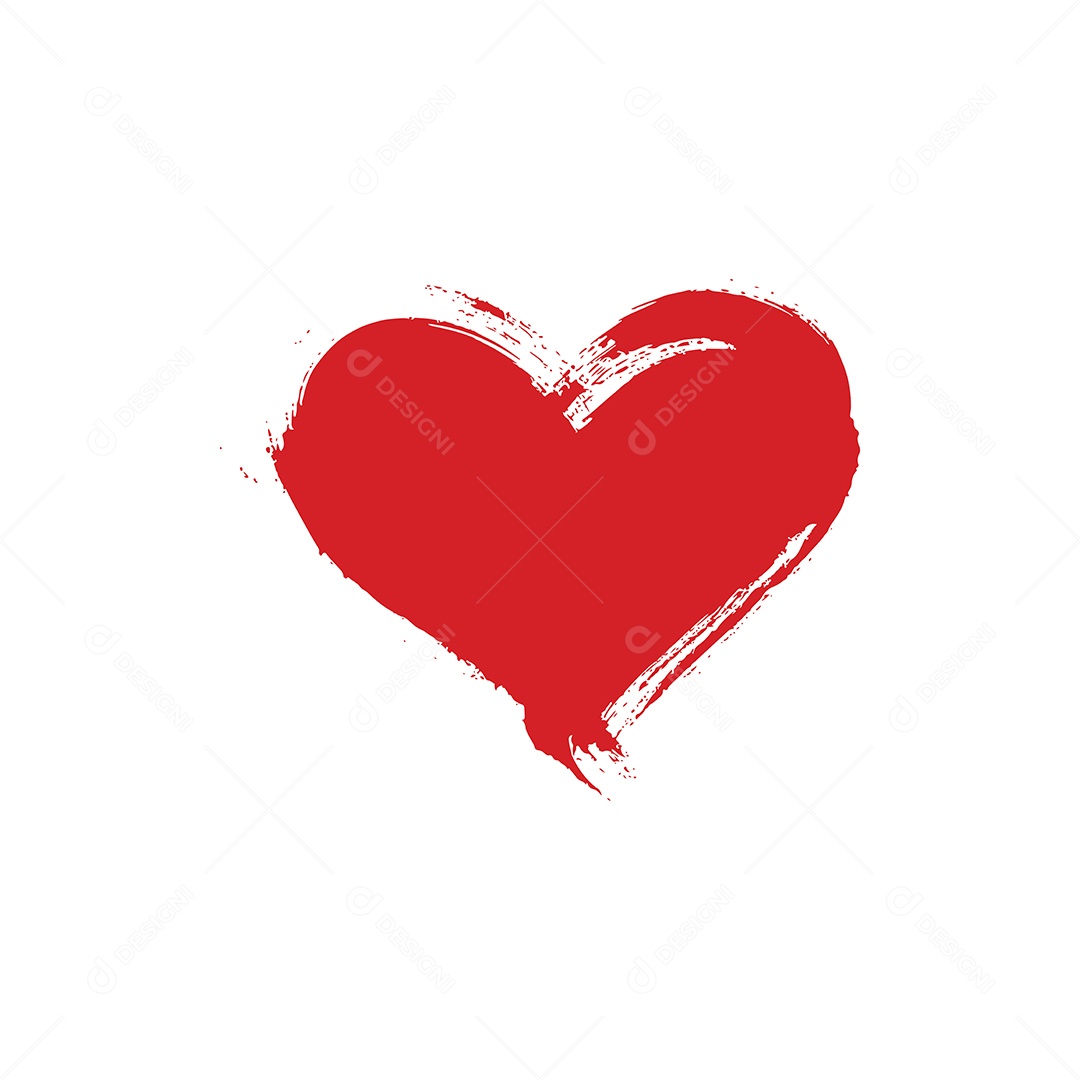 Ícone de Coração Ilustração Vetor EPS