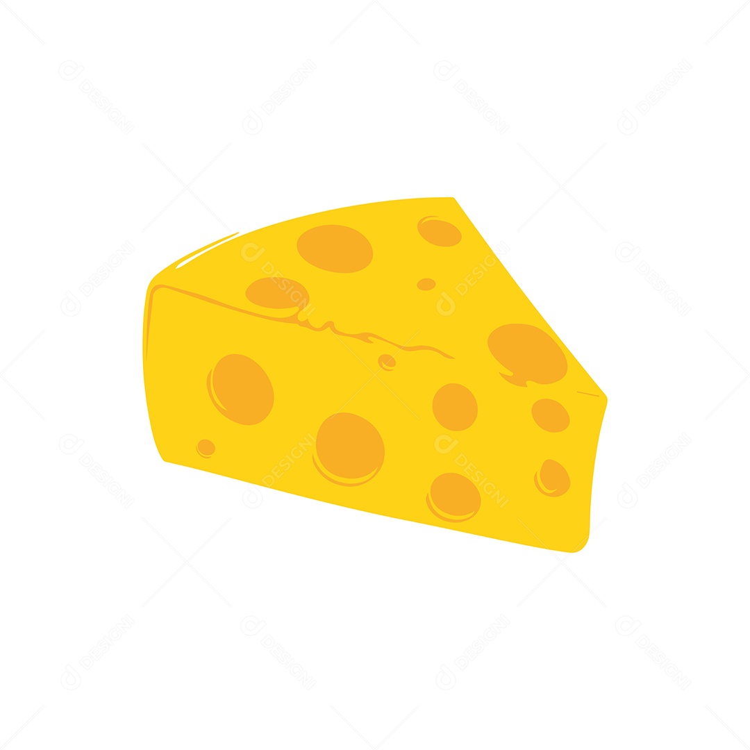 Ícone de Queijo Ilustração Vetor EPS