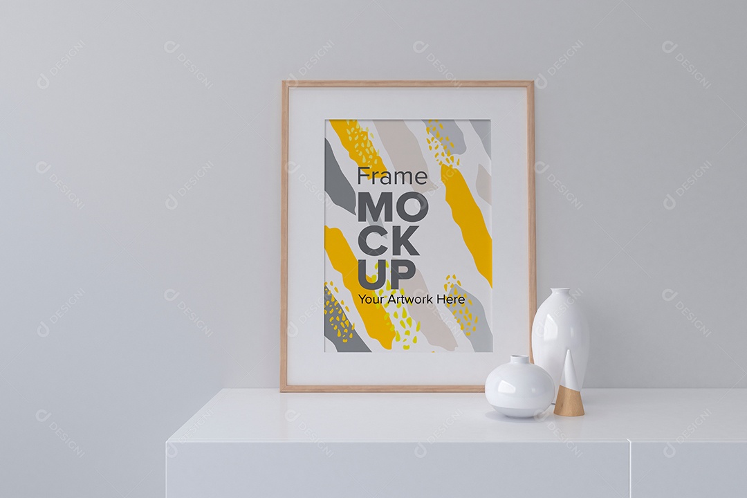 Moldura de Quadro Mockup PSD