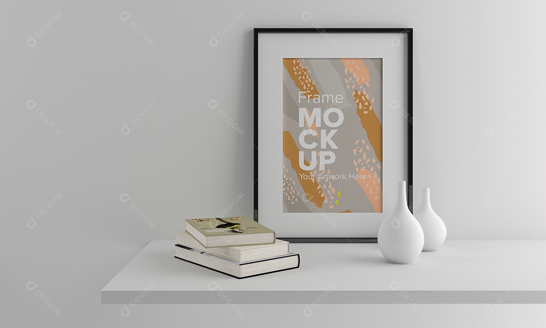 Moldura de Quadro Mockup PSD