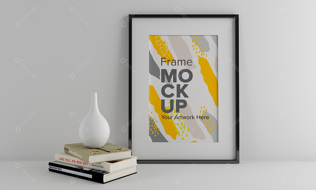 Moldura de Quadro Mockup PSD