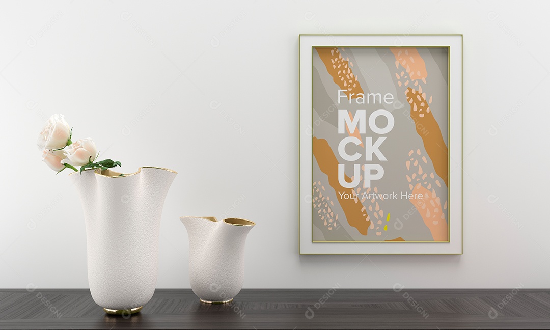 Moldura de Quadro Mockup PSD