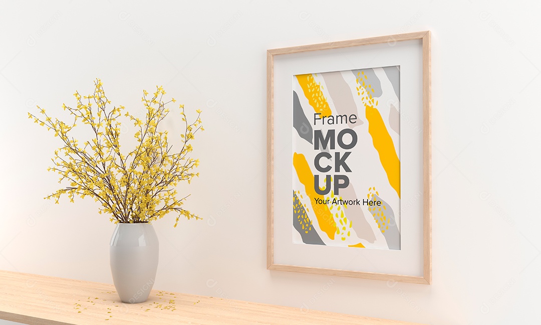 Moldura de Quadro Mockup PSD