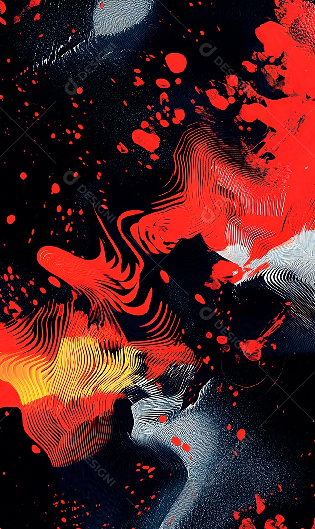 Imagem de fundo de pincel e formas de alta qualidade