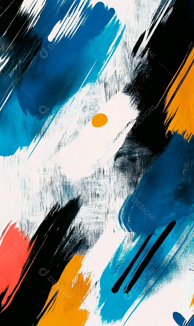 Imagem de fundo de pincel e formas de alta qualidade